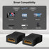 J&D 8K HDMI Coupler, 8K@60Hz/4K@120Hz HDMI 2.1 Female to Female Connector HDMI Extender, Support 3D, HDR, HDCP, ARC,Compatible with DVD, Blu-ray, ...