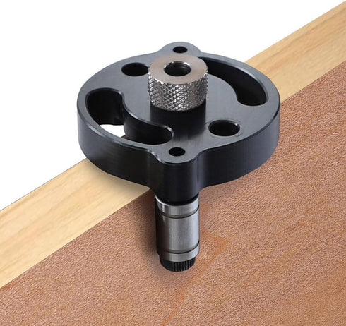 Self Centering Doweling Jig, Self Center Dowel Jig Handheld Drill Guide for Straight Holes Wood Panel Hole Puncher Locator Woodworking Joints Tool...