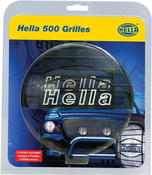 HELLA 165530801 500/500FF Series Protective Grille Cover - 2 Piece, Multi...