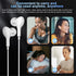 USB C Headphones,Type C Earphones with Microphone Volume Control,Magnetic Wired Earbuds HiFi Stereo,USB C Earphones with Noise Isolating for Samsu...