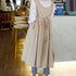 Premium Plus Size Apron Adjustable Waistline Bib Apron,Soft Cotton Blend Apron with Pockets (Cream Color)...