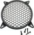 2 Pack 12 Inch Speaker Grills Subwoofer Grill Waffle Grill Guard Protector Covers with Mounting Screws ABS Mesh Round Subwoofer Speaker Cover...
