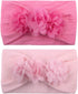 WZT Stretchy Knot Nylon Baby Headbands For Newborn Baby Girls Infant Toddlers Kids Bows Child Hair Accessories...