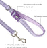 Reflective Dog Leash 4 Ft with Soft Padded and Buckle Handle, Nylon Heavy Duty Durable Dog Leashes for Medium Large Dogs,Lilac...