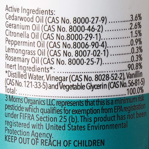 3 Moms Organics, TickWise 2oz Extra Strength Happy Campers 2-Pack - DEET- Free, Tick and Insect Repellent, Plant Based Essential Oils, All Natural...