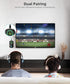 ByDiffer Dual Link Bluetooth 5.0 Audio Transmitter Receiver Sharing for up 2 Headphones, 3 in 1 Aptx Low Latency Wireless Adapter Splitter for TV ...