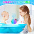 Baby Bath Toys, Whale Bath Toy Sprinkler for Kids Ages 0-2 1-3, Light Up Bathtub Fountain Water Table Pool Toys for Toddlers Infants 6-12 12-18 Mo...