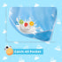 Little Dimsum Toddler Feeding Smocks Baby Waterproof Bib with Crumb Catcher Pocket Short Sleeve Adjustable Baby Bib, Pack of 2 Colors Glatic&space...