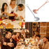 jinyatu Stainless Steel Dessert Spoon Creative Cute Heart Shaped Espresso Spoons Kitchen Accessory for Cake Tea Sugar Ice Cream Fruit 8 pieces (ro...