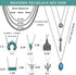8 Pcs Western Necklaces for Women, Multi-Layered Navajo Pearl Necklace, Triple Turquoise Pendant Necklace, Western Necklaces in Many Different The...