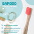 24 Pcs Kids Bamboo Toothbrushes Soft Bristle Toddler Toothbrush BPA Free Wooden Travel Toothbrushes for Kids Children Home Travel School, 5.7 Inch...