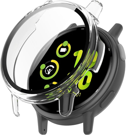 Screen Protector Compatible with Garmin Vivoactive 5 Cases (42mm) Smartwatch Case Scratched Full Cover Screen Protectors intended for GarminActive...