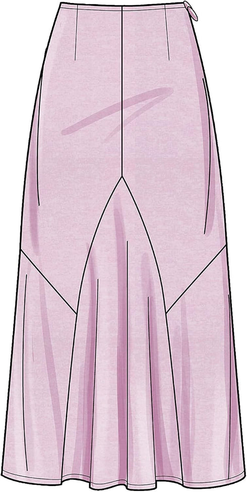 New Look Misses' Skirt Sewing Pattern Kit, Code N6702, Sizes 6-8-10-12-14-16-18...