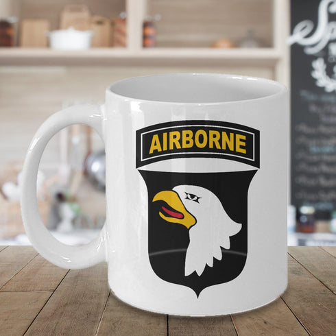 101st Airborne Coffee Mug - US Army Coffee Mug - Both Sides...