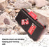 LENSGO Camera Battery Memory Card Case, Memory Card Hard Protector Case Water-Resistant Anti-Shock Storage Box for 3 Camera Batteries 3 XQD or 3 C...