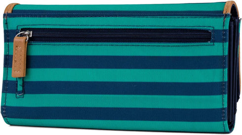 Nautica womens Carry-all The Perfect Carry All Money Manager Wallet Oraganizer with RFID Blocking Wallet, Spectra Green, One Size US...