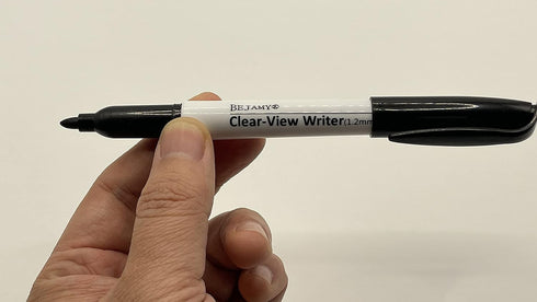 (12-Black/Pack) Marker Pens for Low Vision, Bold Writing Water Ink Marker Pens for Visual Impairment, Best Pens for Seniors & Elderly People...