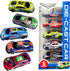 Pull Back Racing Cars Die cast Race Car Vehicles,3 Inch Metal Friction Powered Car Toys for Toddlers, Set of 5 (Racing Cars)...