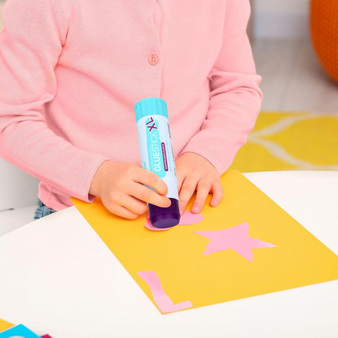 Darice Giant Disappearing Purple Glue Sticks, Large 115-gram Jumbo XL Glue Stick - Dries Clear, Washable, Non-Toxic - Classroom School Supplies - ...