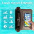 2-Pack Waterproof Pouch with Waist Strap, Screen Touchable Dry Bag,Waterproof Belt Bag,Keep Your Phone and Valuables Dry-Black&Gray...