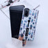 Compatible with Samsung Galaxy S20+ Plus Case Finger Grip,3D Embossed Grey Cactus White Shell Design, Rugged Shockproof Slim Fit Dual Layer Finger...