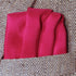 Fine Fuchsia Silk Pocket Square 100% Silk – Soft Mulberry Silk - Large 16” Square...