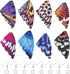 Beadthoven 56pcs Faux Leather Earrings Making Kit for Beginners, Double Sided Butterfly Wing Printed Fabric Earring Pieces with Earring Hooks Jump...