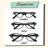 Hip Hop 50's Shop Womens Cat Eye Rhinestone Glasses...
