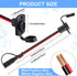 Tuanse 4 Pcs 12 AWG Power Socket Sidewall Port Compatible with SAE Quick Connect Solar Panel Weatherproof Solar Panel Cables and Connectors Batter...