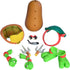 Poptaters Teenage Mutant Ninja Turtles includes 1 character, Michelangelo or Raphael, 12 removable, interchangeable facial and body parts includin...