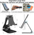 YOSHINE Cell Phone Stand, Upgraded Phone Stand for Desk, Adjustable Tablet Stand, Foldable Portable Aluminum Phone Holder, Cradle, Dock for All iP...