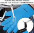 Heat Resistant Silicone Gloves for Cooking, Grilling, and BBQ Non-Slip Grip, Five-Finger Design with Inner Cotton Layer - Perfect for Handling Hot...
