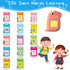 Kids Toddler Talking Flash Cards with 224 Sight Words, Interactive Toddler Learning Toys with Clear Pronunciation for 3-8 Year Olds, Speech Therap...