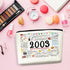 21st Birthday Gifts for Her 2003 Makeup Bag Gifts for 21 Year Old Female Cosmetic Bag Cool 21st Birthday Gifts 21st Birthday Ideas for Women Frien...