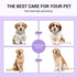 MIU COLOR Pet Grooming Brush, 2 Sided Undercoat Rake for Dogs & Cats, Professional Deshedding Brush and Dematting Tool, Effective Removing Knots, ...