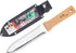Nisaku NJP640 Ryohbagata Hori-Hori Weeding & Digging Knife-Double Sharp Edge, Japanese Stainless Steel 7.25-Inch Blade, 5.25-Inch Wood Handle...