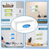 Acrylic Glove Box Holder Dispenser, Glove Holder for Wall Mount Clear Acrylic Glove Rack Wall, Floating Mask Dispenser for Medical Latex Rubber Di...