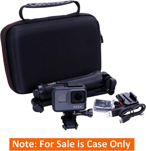 Hard Case for Go Pro Hero 12/11 / 10/9 / 8/7 / 2018/6 / 5 / Go Pro MAX Blcak / 4 Silvery Action Camera by LTGEM, Accessories Carrying Storage Shou...