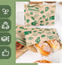 VGOODALL 50PCS Paper Sandwich Bags, Small Snack Bags 8.1x6.6inch Wax Paper Bags for Snack Sandwich Picnic...