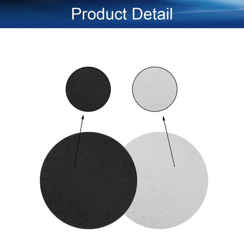 Auniwaig 7 Inch 1200-Grit Scrubber Scouring Pads Drill Power Brush Scuffing Disc Hoop and Loop Surface Conditioning Disc for Bathroom & KitchenTil...