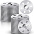 Dunzy 100 Pcs 1.38 Inch Washers for Installation of Foam Board Galvanized Steel Washer Wall Washer for Fixing Fastening and Supporting Foam Board ...