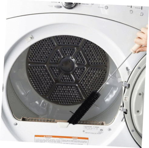 2pcs Washing Machine Cleaning Brush Sink Drain Brush Cleaner Tool Cleaner Brush Washing Machine Tube Cleaning Brush Clothes Dryer Filter Hard Bris...