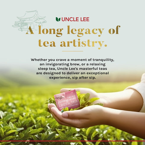Uncle Lee’s Organic Tea Variety Gift Set – Wellness Collection with 8 Teas (6 Bags Each) in a Premium Gift Box, 3.3 Oz...