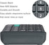 Calculator, BESTWYA Dual Power Handheld Desk Calculator with 12 Digit Large LCD Display Big Sensitive Button (1 Black & 1 Silver)...