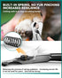 Dog Nail Clippers - All Steel Material, 1.22-Inch Large Opening, Built-in Spring, No Fur Pinch, for Medium to Large Dogs and Cats, Professional Pe...