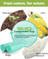 AYOTEE 100% Compostable Trash Bags, 100 Count Small Compost Bags 1.3 Gallon, 5-6L Small Trash Bags Compostable Bags for Kitchen Compost Bin, Meeti...