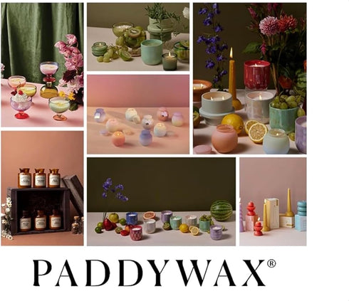 Paddywax Candles Haze Collection Incense Sticks in Glass Jar, 100-Piece, Cotton & Teak...
