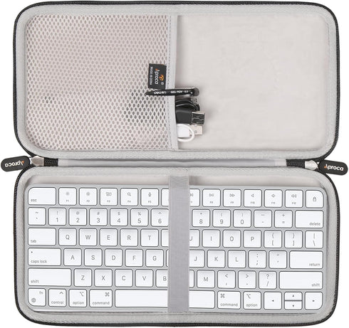 Aproca Hard Travel Storage Case, for Apple Magic Keyboard/OMOTON Ultra-Slim Bluetooth Keyboard...