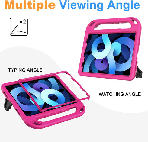 BMOUO Kids Case for iPad Air 5th Generation 2022/iPad Air 4th Generation 2020/Pro 11, iPad Air 5/4 Case,Built in Screen Protector, Shockproof Hand...