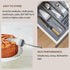 KSENDALO Small Pie Server Cake Pizza Server, Stainless Steel SUS304 Pie Spatula for Serving, Cutting Cake,Pies, Dessert, Pizzas for Wedding, Birth...